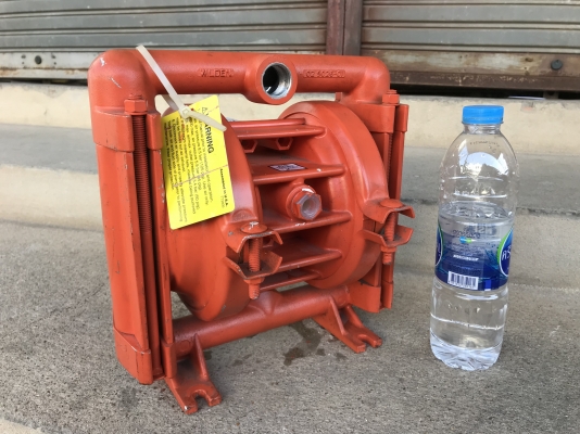 ขายปั้มไดอะแฟรม Wilden made in USA โครงสร้างอลูมิเนียม ขนาดเข้า 1นิ้ว ออก 6หุน สภาพสวย ดูดแรง พร้อมใช้งาน