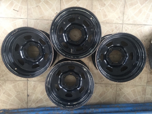 กะทะผ่า 6 รู 139.7 ขอบ 15 นิ้ว กว้าง 8 นิ้ว