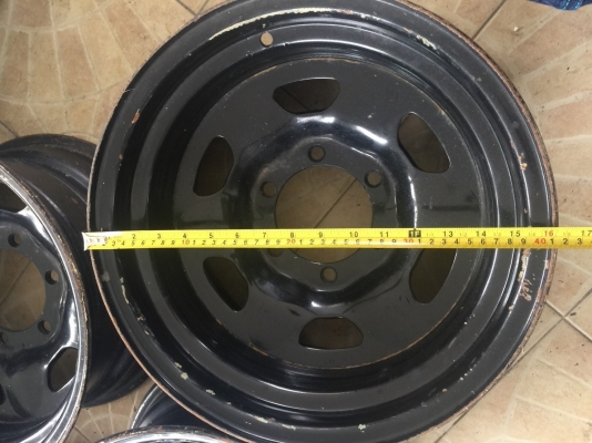 กะทะผ่า 6 รู 139.7 ขอบ 15 นิ้ว กว้าง 8 นิ้ว