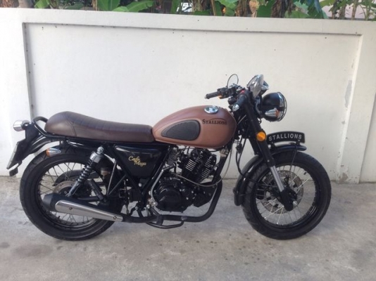 Stallions Centaur Cafe Mega น้ำตาลด้าน รุ่นพิเศษ 11 เดือน สภาพสวย