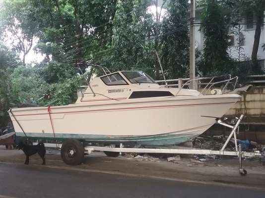 ขายเรือป่าว YAMAHA F23 มีห้องน้ำ ห้องนอน