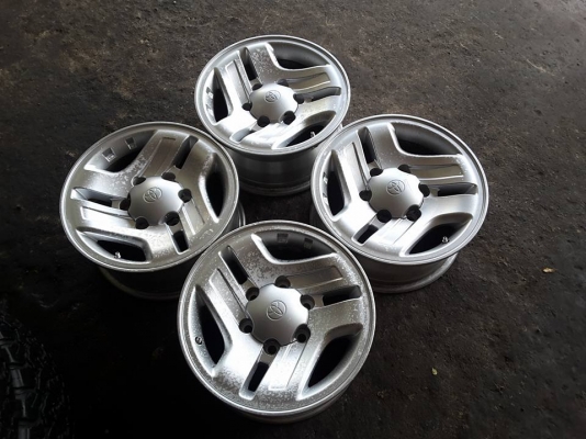 ล้อ Tiger 6/139 ขอบ15 กว้าง 7 นิ้ว สภาพดี 1ชุด