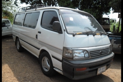 รถตู้หัวจรวด สวยสวยจริงๆ ติดแก๊สLP