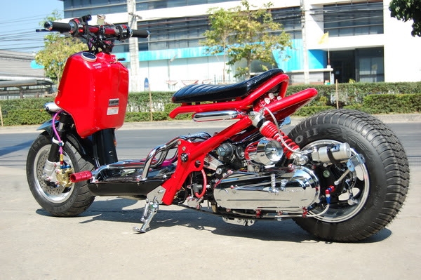 zoomer 150CC แต่งแล้ว ยืดเครื่อง เปลี่ยนท่อ เปลี่ยนล้อ