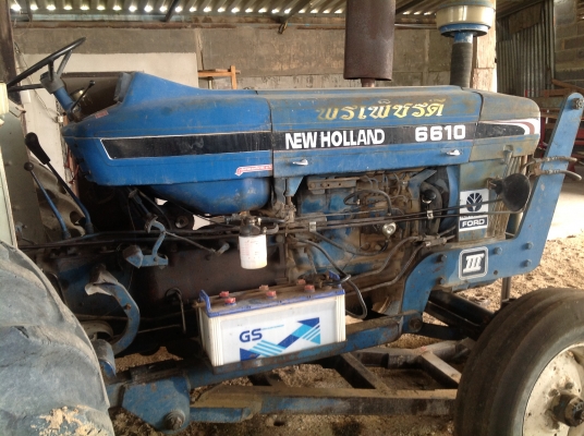 ขายรถไถ ford 6610 พร้อมใบมีดดันหน้า ผาน 7 คอม้าใหญ่