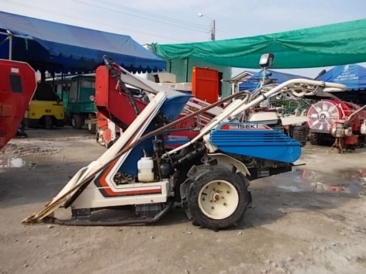 รหัส:12000858รถเกี่ยวข้าวเดินตามใช้เครื่องKF34Gขนาด2.3PS.คล่องตัวสภาพสวย