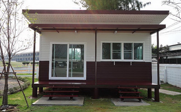 ขายบ้านน๊อคดาวน์ราคาเริ่มที่ 100,000 บาท พร้อมส่ง กทม