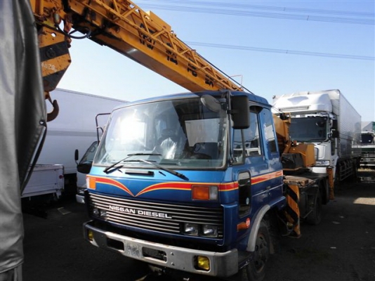 ขาย 6 ล้อ ติดเครน UNIC K-55B (4 step +jib) (เก่าญี่ปุ่น)