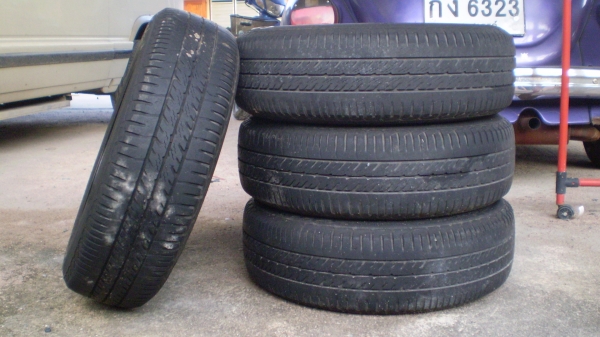 ขายล้อกะทะ15พร้อมยาง 1ชุด ถูกๆ