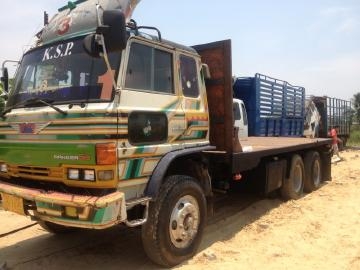 ขายรถ 10 ล้อ 1 เพลา พื้นเรียบ HINO FN 177 เครื่อง 168 แรงม้า