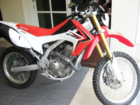 ขาย Honda CRF250L ปี 2012 สภาพเหมือนใหม่ ออกศูนย์ทะเบียนแท้
