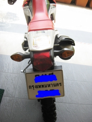 ขาย Honda CRF250L ปี 2012 สภาพเหมือนใหม่ ออกศูนย์ทะเบียนแท้