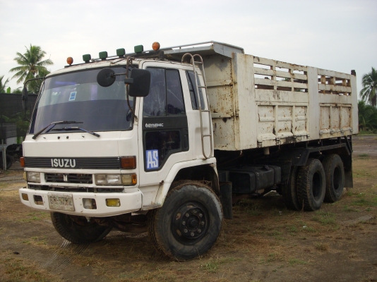 10ล้อ2เพลาดั้ม  ISUZU 210HP เกียร์ฟูเลอร์