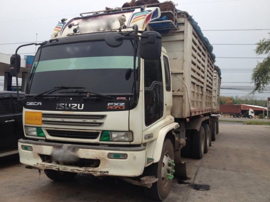 รถอิซูซุ 10 ล้อดั๊ม 240 แรงม้า  ( หัวขาวตัวสุดท้าย ) ( ขายเฉพาะแม่ ) สนใจติดต่อ 081 - 6079515