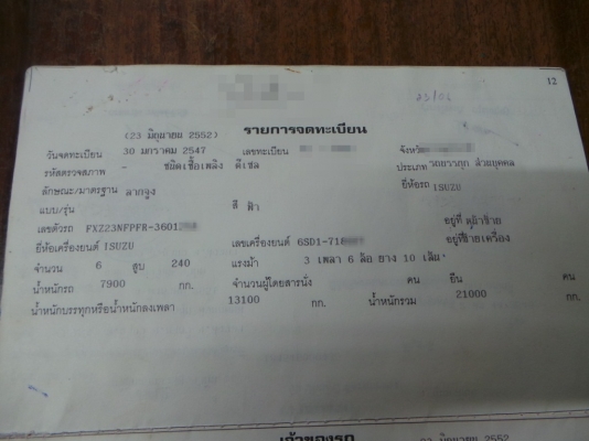 ISUZU FXZ240 หัวบางเดิม เครื่องดีไม่เยิ้ม คัซซีสวย หางเต้าปูนผง 35ตัน พี่โอ๋ลำปาง มัดจำเรียบร้อยแล้วค่ะ ISUZU FXZ240 หัวบางเดิม เครื่องดีไม่เยิ้ม คัซซีสวย หางเต้าปูนผง 35ตัน พี่โอ๋ลำปาง มัดจำเรียบร้อยแล้วค่ะ