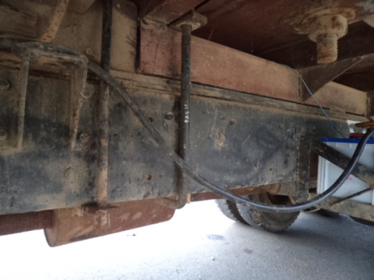 ขายรถ10ล้อเทเลอร์หัวยาวเข็นรถเกียว เครื่อง6BF พวงมาลัยเพาเวอร์