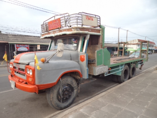 ขายรถ10ล้อเทเลอร์หัวยาวเข็นรถเกียว เครื่อง6BF พวงมาลัยเพาเวอร์