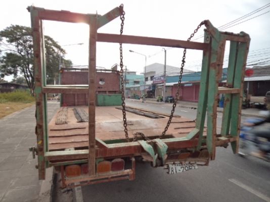 ขายรถ10ล้อเทเลอร์หัวยาวเข็นรถเกียว เครื่อง6BF พวงมาลัยเพาเวอร์