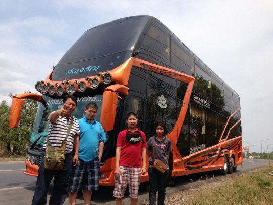 บริการรถบัส รถทัวร์ รถโค้ช VIP 2ชั้น เชียงใหม่
