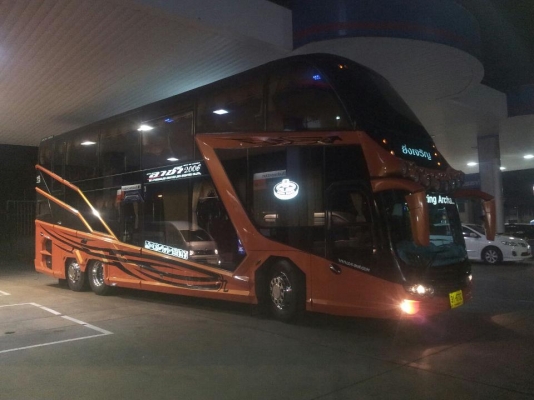 บริการรถบัส รถทัวร์ รถโค้ช VIP 2ชั้น เชียงใหม่