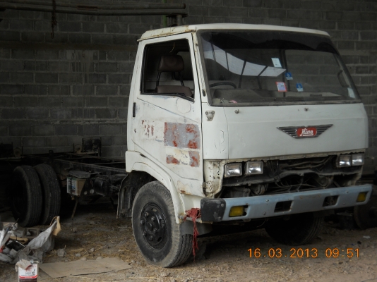 ขาย6ล้อหัว-คัทซีสวยHINO FC117สภาพเดิมๆหัวบางต่อรองได้