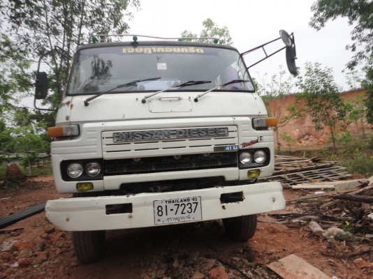 ขาย 10ล้อ 2เพลา เทเลอร์บรรทุกแม็คโฮ NISSAN 265 turo ขาย 10ล้อ 2เพลา เทเลอร์บรรทุกแม็คโฮ NISSAN 265 turo