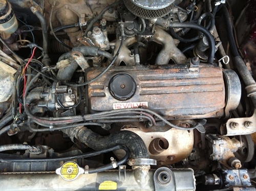 ขาย เครื่อง+เกียร์auto/ mitsu e-car เครื่อง1500ccคาบู