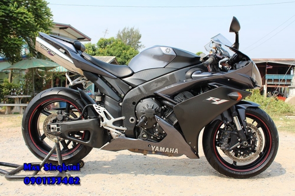 แม็กสิงห์บุรี//YAMAHA R1 ปี 2007 สภาพสวยมาก สีเดิม ท่อแต่ง รถพร้อมใช้ อินวอย 275000 ด่วน