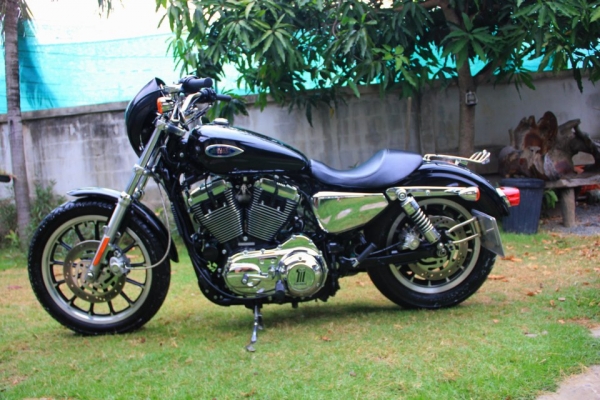 ขาย sporter xl 1200 ปี09 ทะเบียนแท้ พร้อมโอน ท่อ Vance &amp; Hines