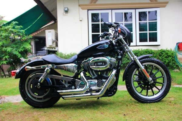 ขาย sporter xl 1200 ปี09 ทะเบียนแท้ พร้อมโอน ท่อ Vance &amp; Hines