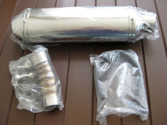 ขายท่อไอเสียสแตนเลส, อลูมิเนียมใช้กับ Kawasaki ER6n หรือกับรถยี่ห้ออื่น