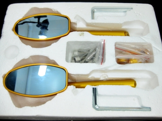 ขายกระจกมองข้างสวยๆ สำหรับแต่งรถมอเตอร์ไซค์ 4 แบบ 4 สไตล์