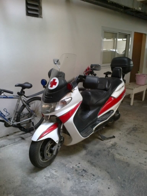 Skywave 400cc 109,000 บาท พร้อมทะเบียน