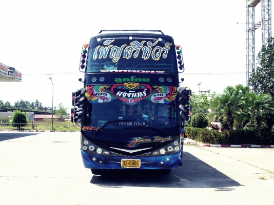 ขายรถบัสพัดลม 12 ม.โรโบค๊อป เครื่องท้าย เดวุ 360 แรงม้า (มีแสงยูร) สนใจติดต่อ 086-029-9215