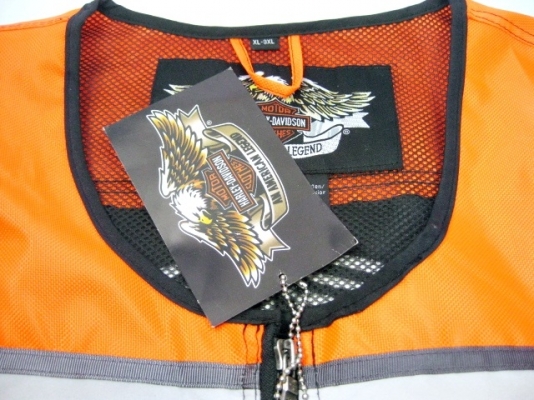 ขายเสื้อการ์ดสนามแข่ง/เสื้อนำขบวน HARLEY DAVIDSON สวมใส่เอนกประสงค์