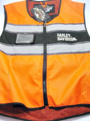 ขายเสื้อการ์ดสนามแข่ง/เสื้อนำขบวน HARLEY DAVIDSON สวมใส่เอนกประสงค์