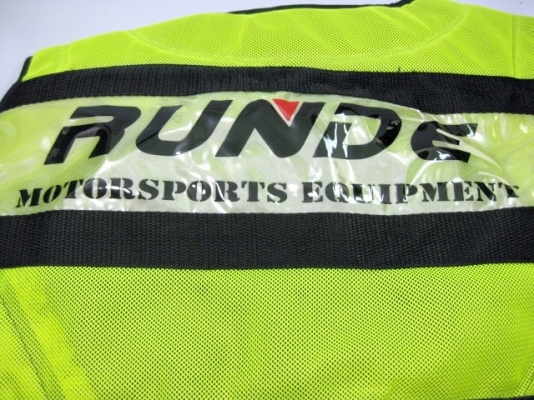 ขายเสื้อการ์ดสนามแข่ง/เสื้อนำขบวน RunDe ของแท้สวมใส่เอนกประสงค์