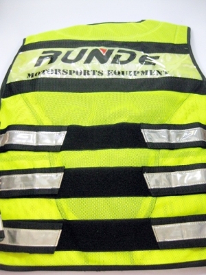 ขายเสื้อการ์ดสนามแข่ง/เสื้อนำขบวน RunDe ของแท้สวมใส่เอนกประสงค์