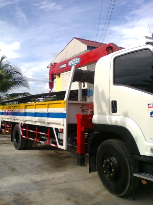 รถรับจ้าง รถเฮี๊ยบ5ตัน มีรถ6ล้อคอก รถ6ล้อตู้