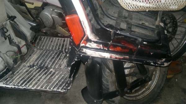 ขายรถป๊อย3ล้อhonda gyro-x เครื่องดี