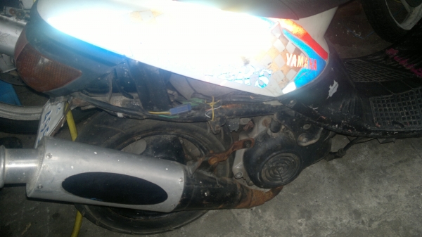 ขายyamaha jog ท่อแต่ง โช๊คหลังdaytona