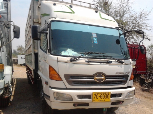 6 ล้อใหญ่ EURO.2 HINO MEGA FG1J 220 แรงม้า *ยาว 7.20 ม.* รถสวยจริง * รถห้างแท้ 100\%*