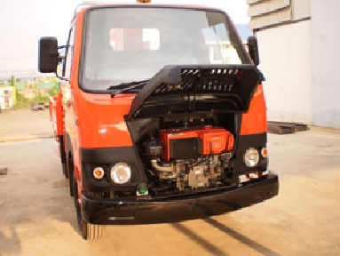 ขายรถกระเช้า 4 ล้อ ติดชุดเครน รุ่น JV 84