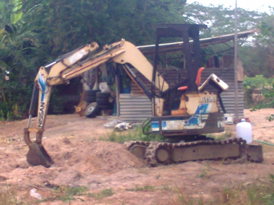 ขายแบ็คโฮ NISSAN S&amp;B เทียบเท่า pc20