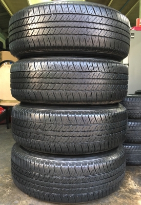 ล้อแม็ก Toyota Fortuner BMC(สีดำ) ขอบ17 พร้อมยาง 265-65-17 Bridgestone ปี 15