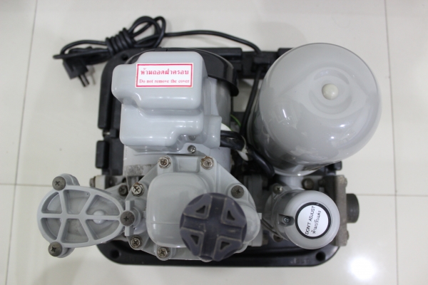 เครื่องปั๊มน้ำอัตโนมัติขนาด 150 วัตต์ ยี่ห้อ HITACHI รุ่น WM-P150GX2 มือสอง สภาพดี