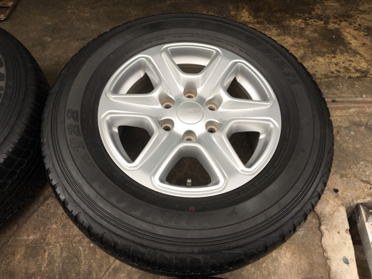 ล้อแม็ก Ford Ranger ขอบ 17 พร้อมยาง DUNLOP 265-65-17 ปลายปี 12