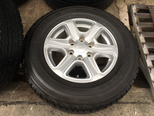 ล้อแม็ก Ford Ranger ขอบ 17 พร้อมยาง DUNLOP 265-65-17 ปลายปี 12