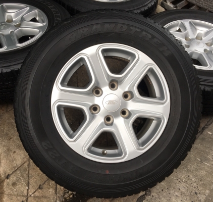 ล้อแม็ก Ford Ranger ขอบ 17 พร้อมยาง DUNLOP 265-65-17 ปลายปี 12