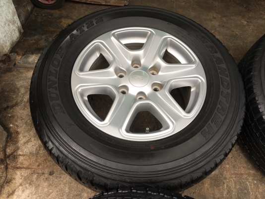 ล้อแม็ก Ford Ranger ขอบ 17 พร้อมยาง DUNLOP 265-65-17 ปลายปี 12